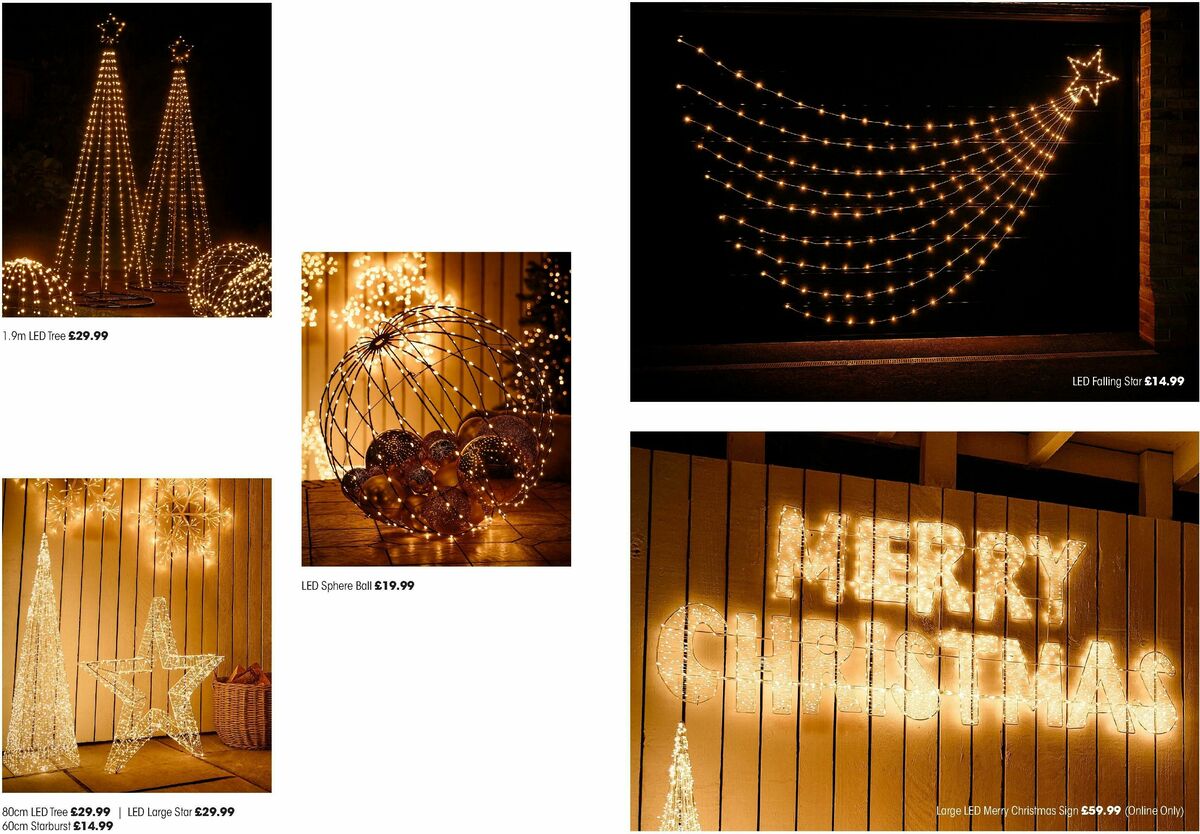 Home Bargains Christmas Lookbook Offers from 25 October