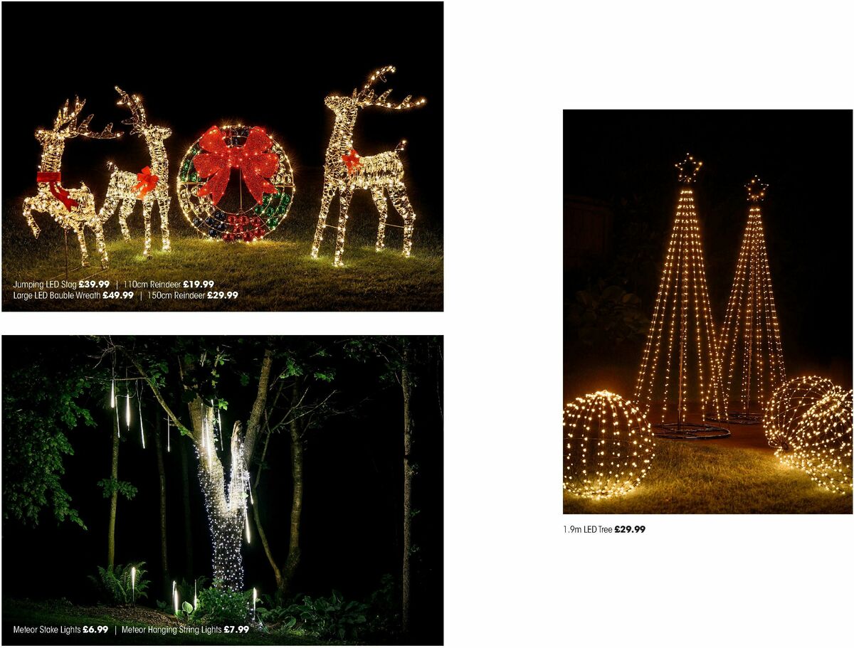 Home Bargains Christmas Lookbook Offers from 25 October