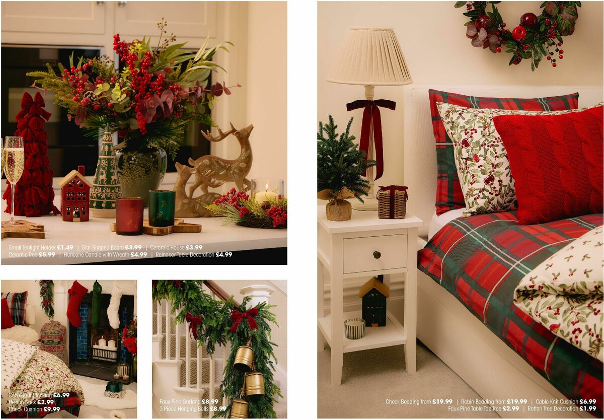 Home Bargains Christmas Lookbook Offers from 25 October