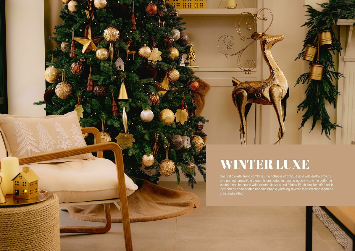 Home Bargains Christmas Lookbook Offers from 25 October