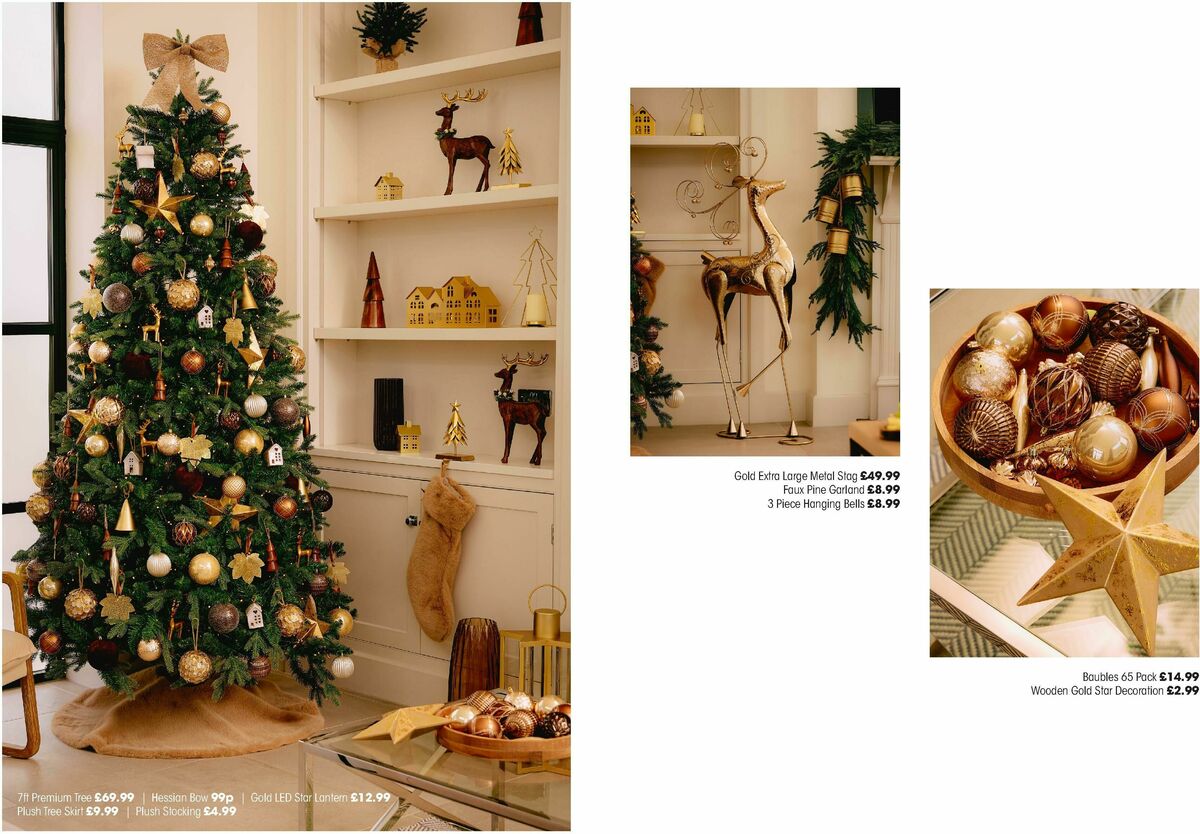 Home Bargains Christmas Lookbook Offers from 25 October