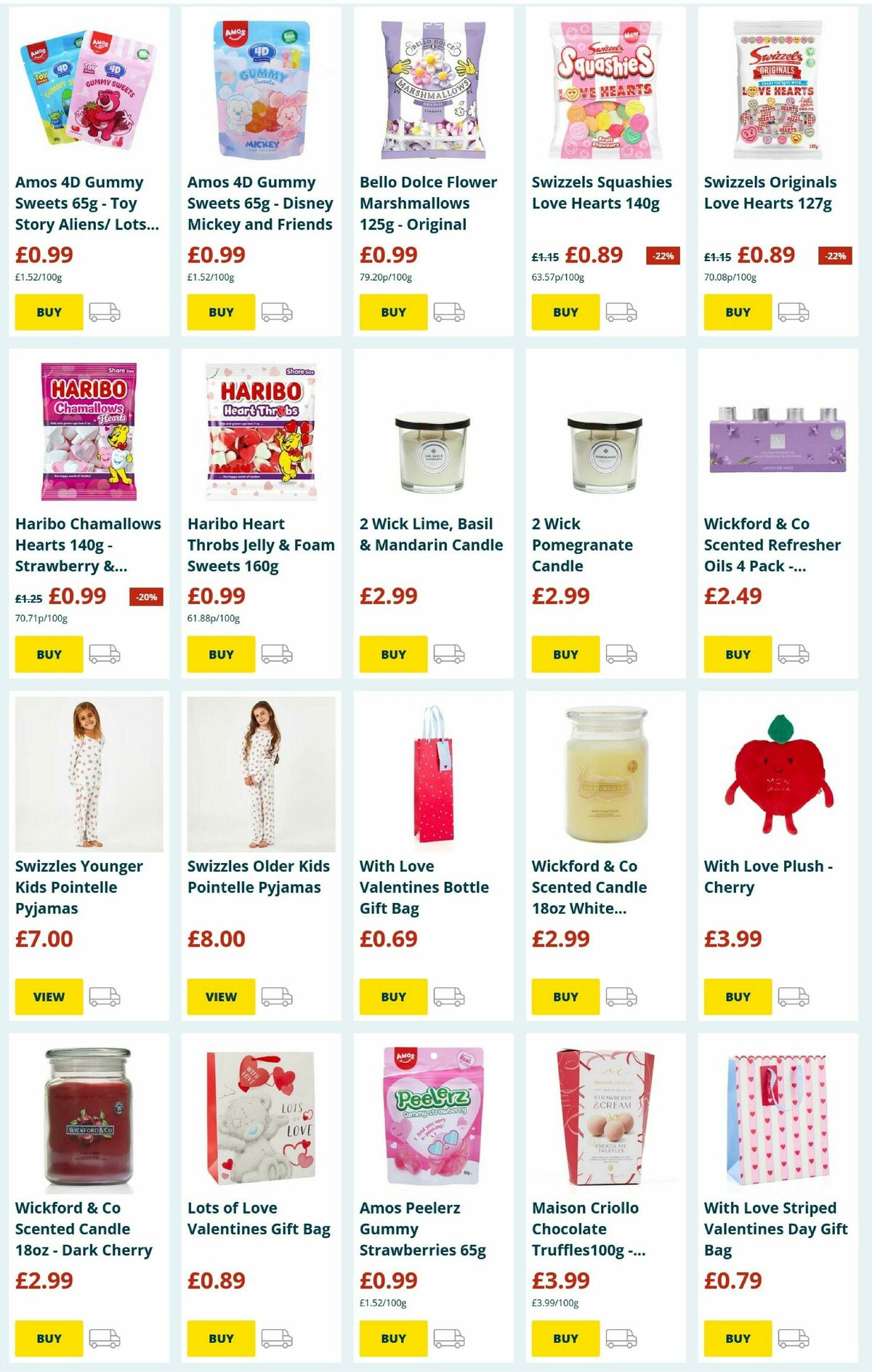 Home Bargains Valentine's Day Offers from 25 January