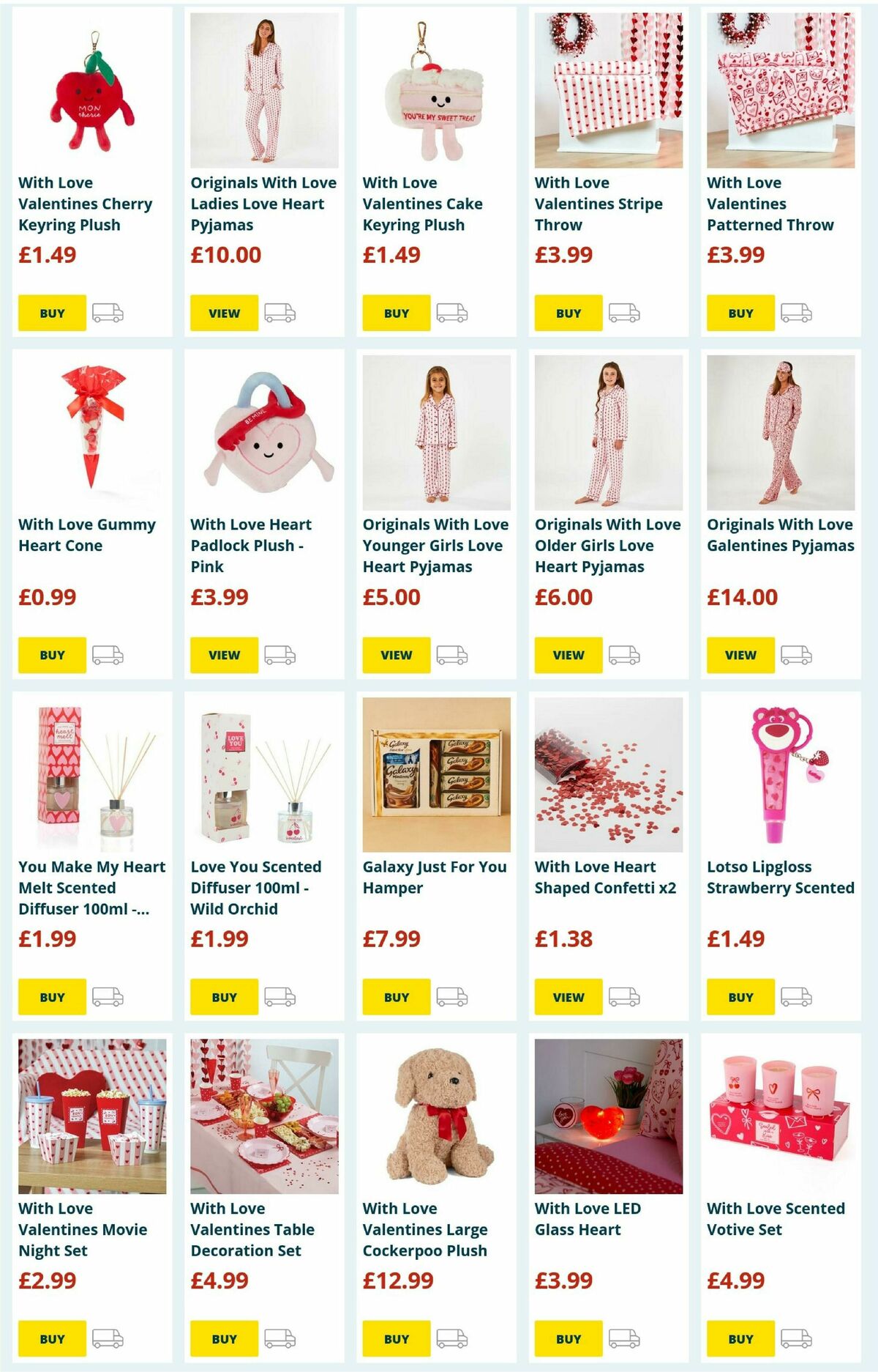 Home Bargains Valentine's Day Offers from 25 January