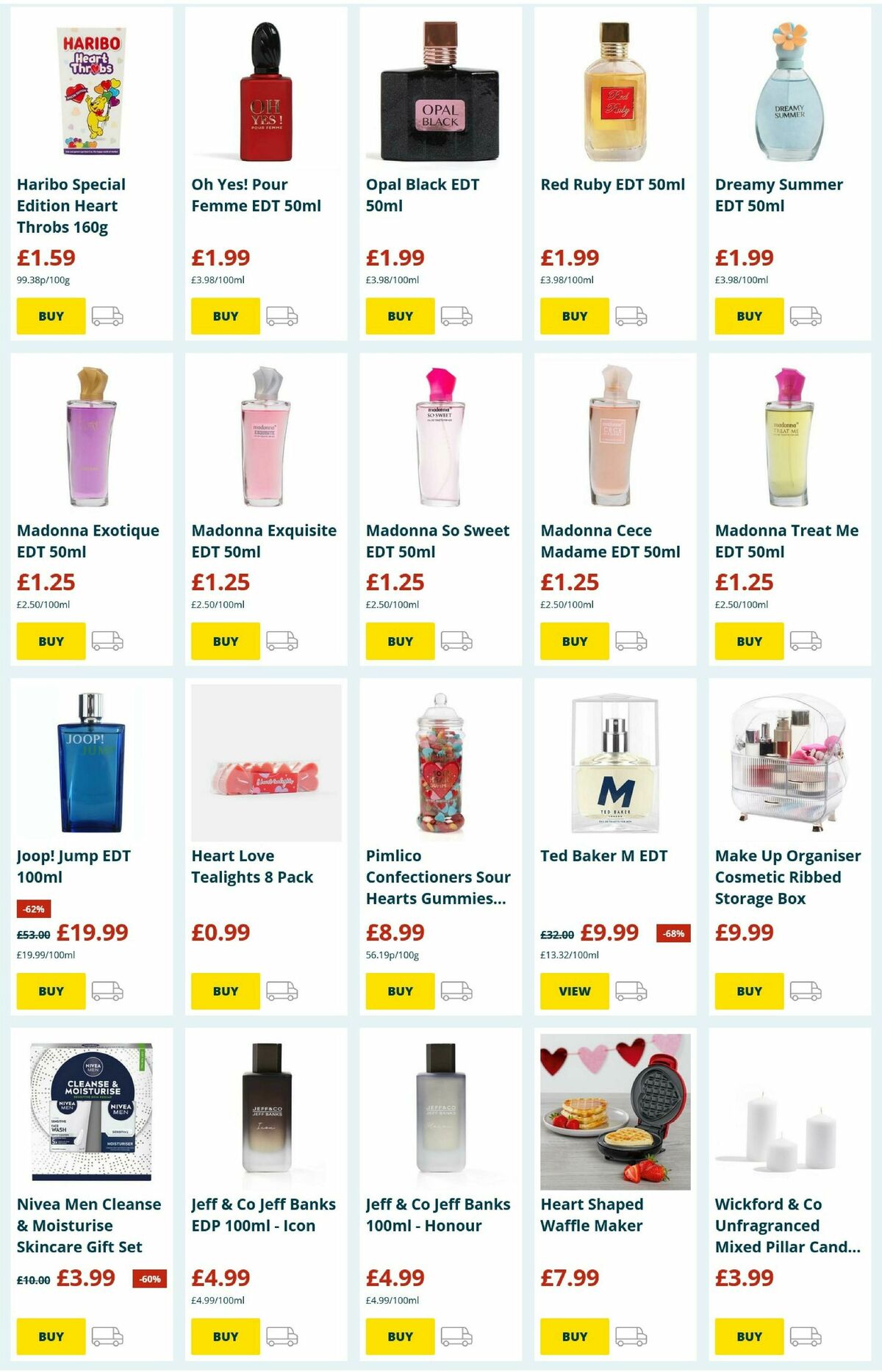 Home Bargains Valentine's Day Offers from 25 January