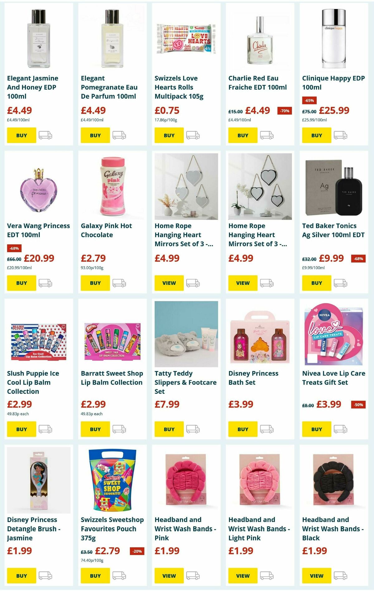 Home Bargains Valentine's Day Offers from 25 January