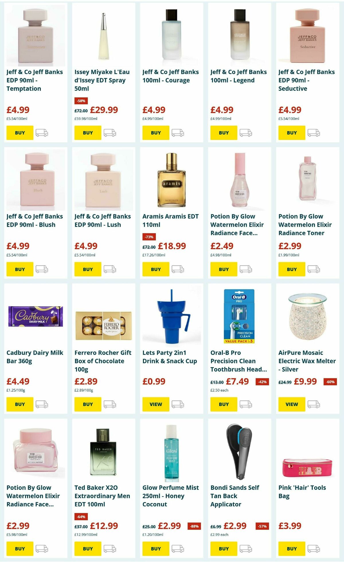 Home Bargains Valentine's Day Offers from 25 January