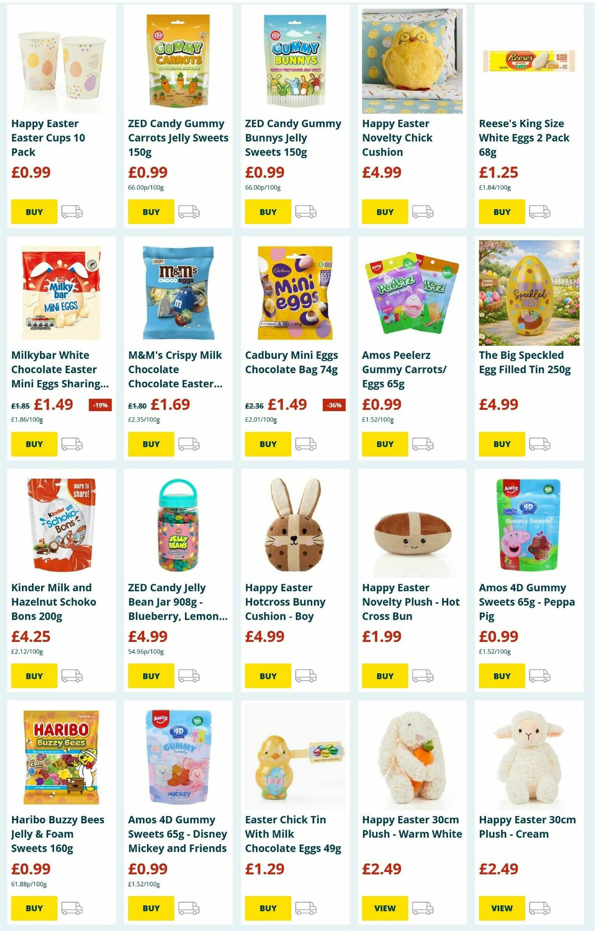 Home Bargains Easter Offers from 11 March