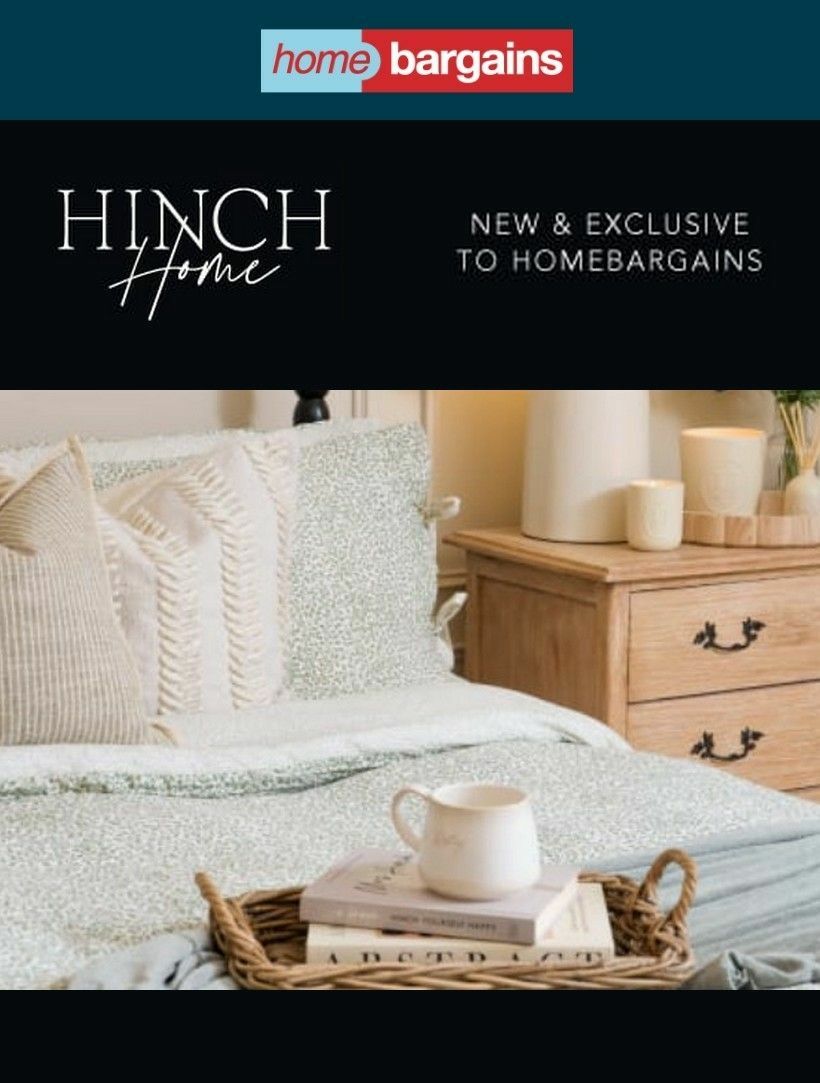 Home Bargains Hinch Home Offers from 26 June