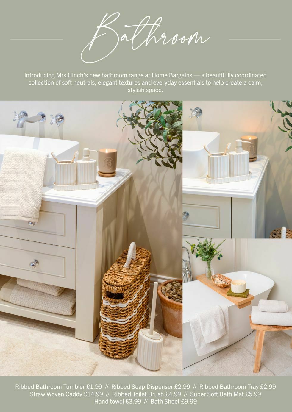 Home Bargains Hinch Home Offers from 26 June