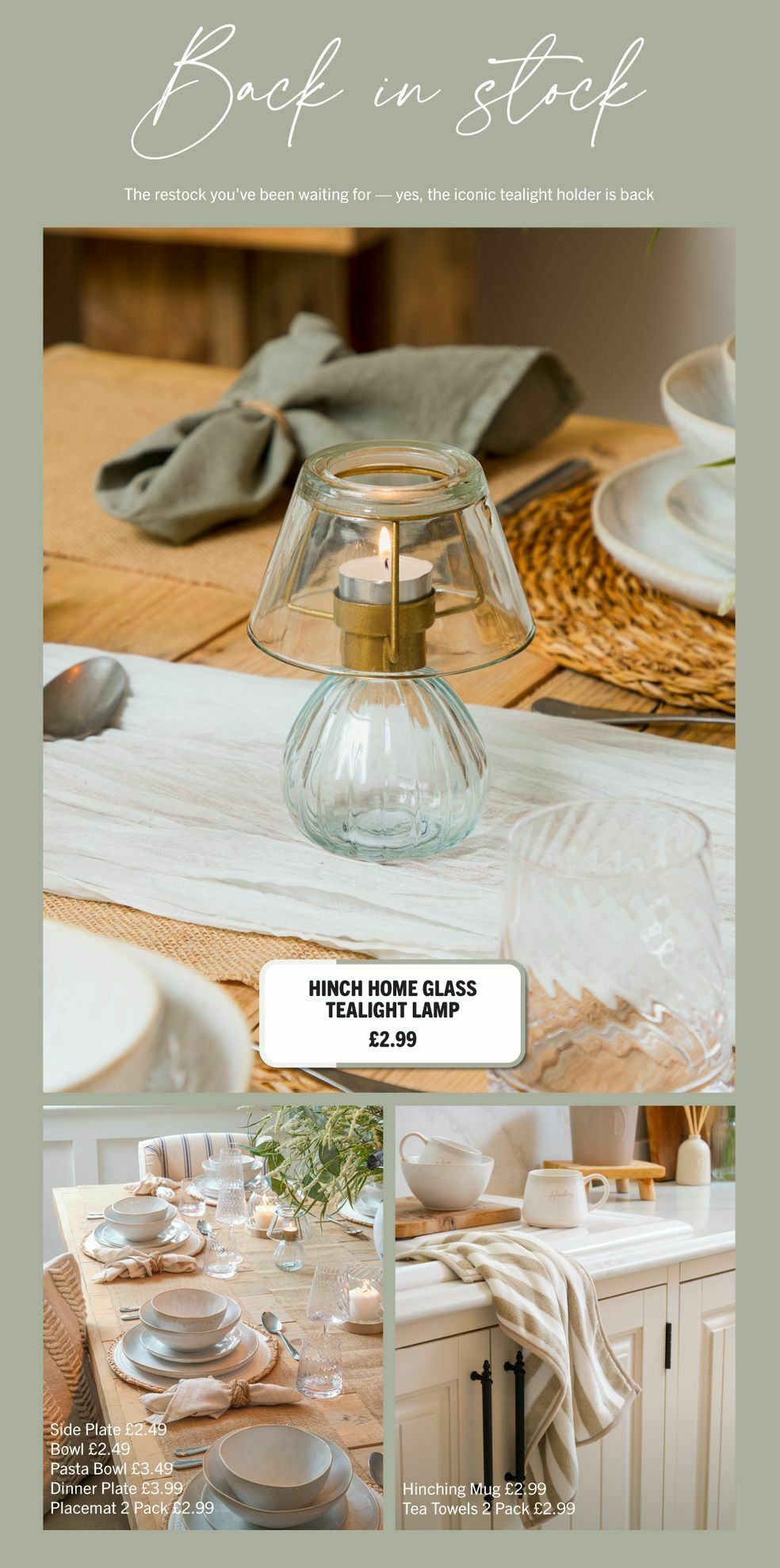 Home Bargains Hinch Home Offers from 26 June