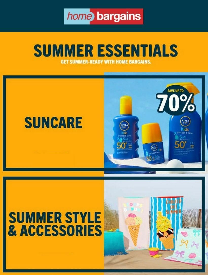 Home Bargains Offers from 16 July