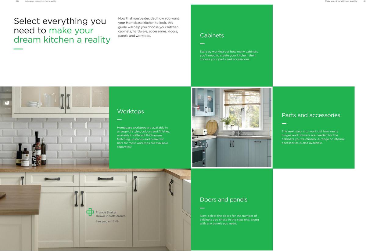 Homebase Kitchens Brochure Offers from 1 May