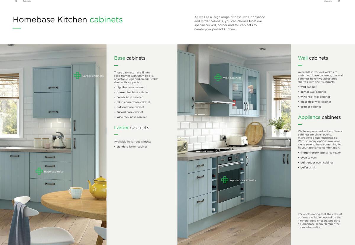 Homebase Kitchens Brochure Offers from 1 May