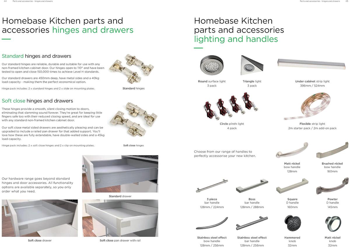 Homebase Kitchens Brochure Offers from 1 May