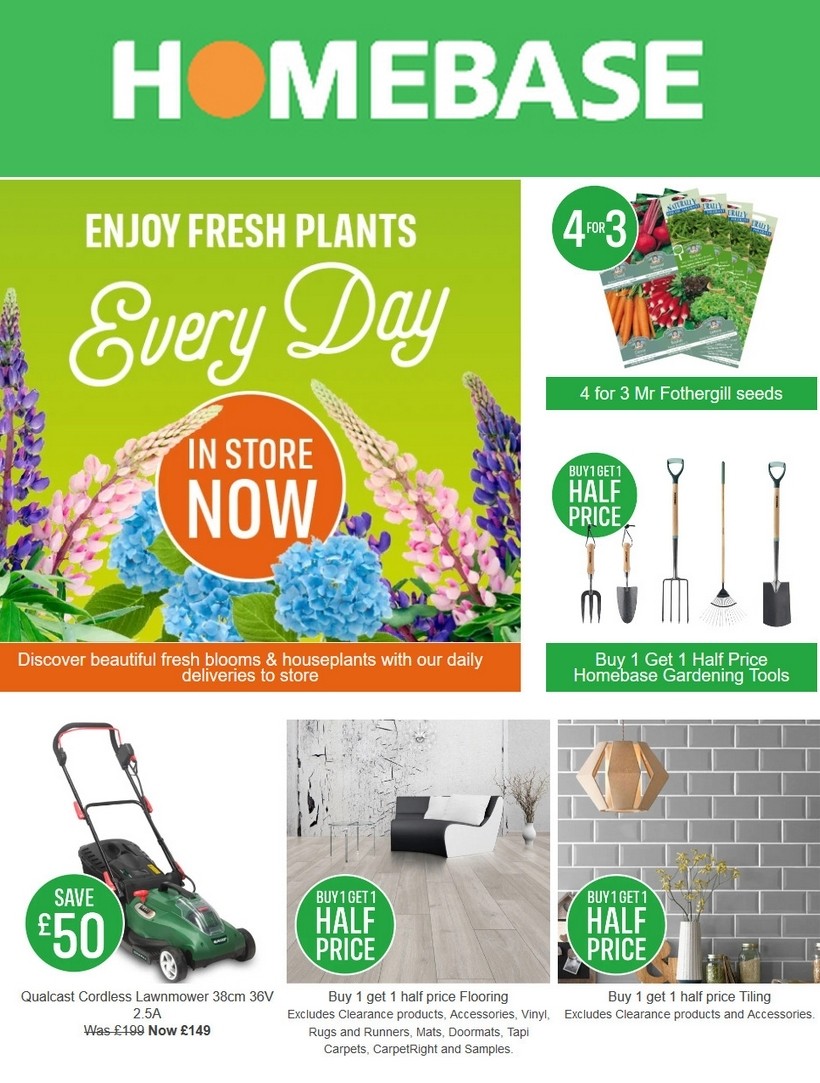 Homebase Offers from 18 May