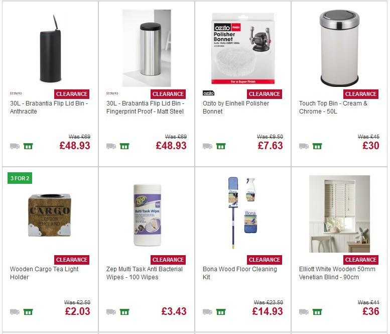Homebase Offers from 13 June