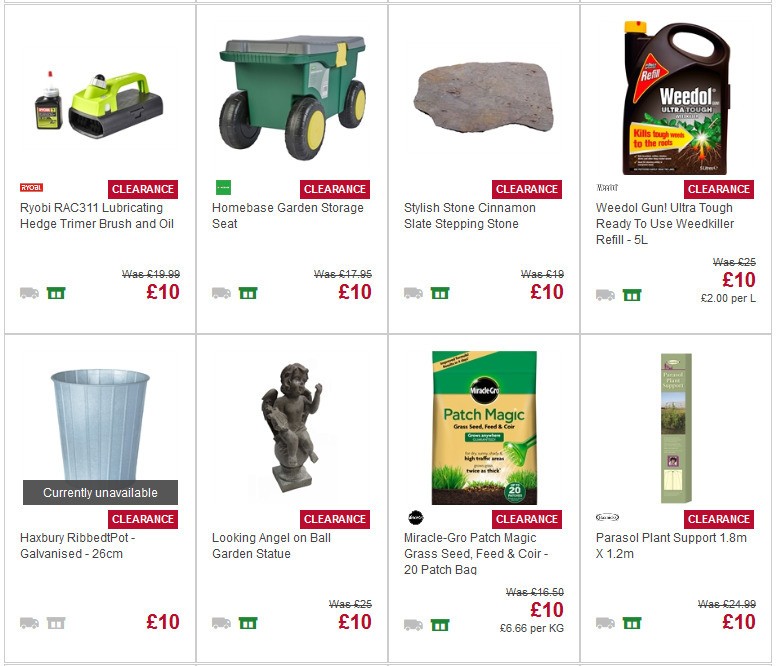 Homebase Offers from 25 July