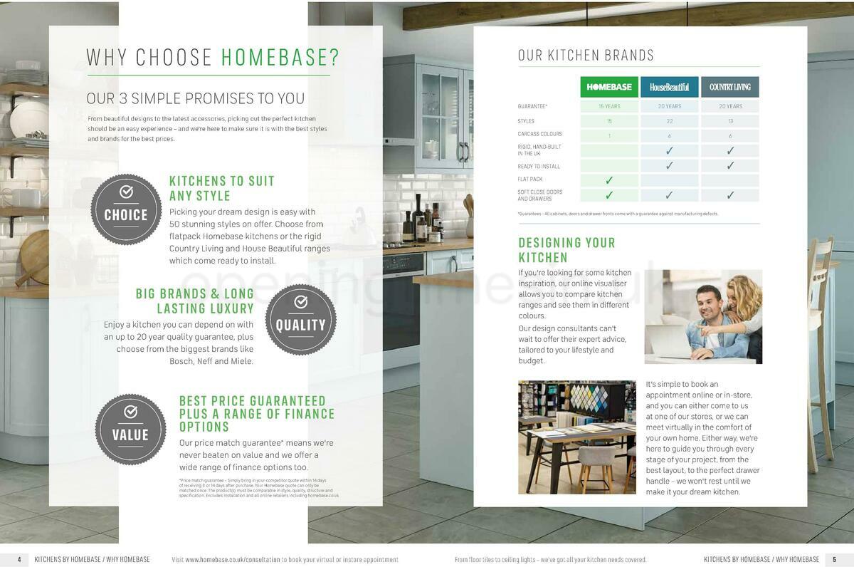 Homebase Kitchens by Homebase Offers from 1 December