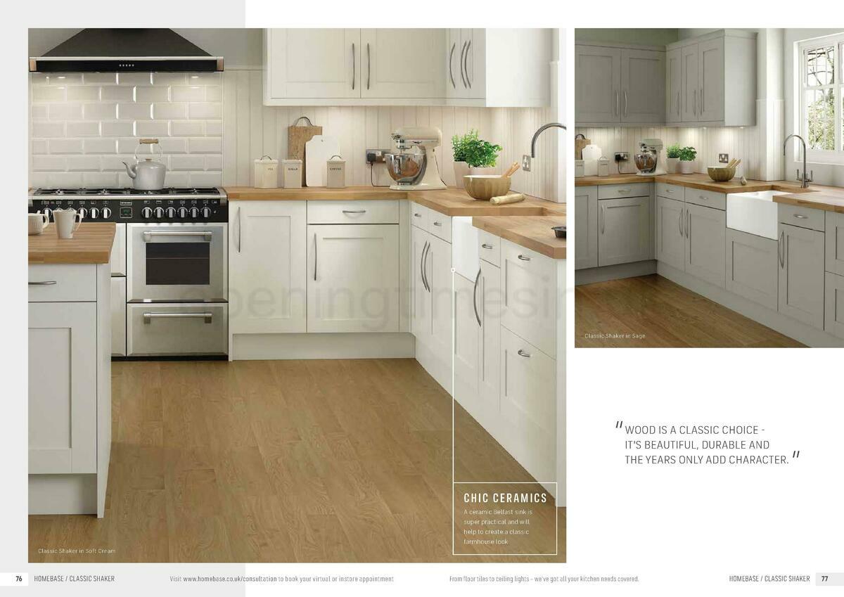 Homebase Kitchens by Homebase Offers from 1 December
