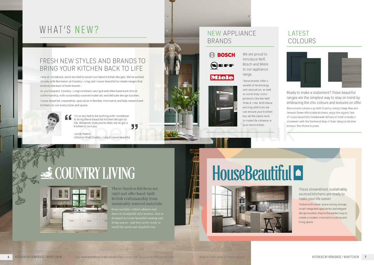 Homebase Kitchens by Homebase Offers from 1 December