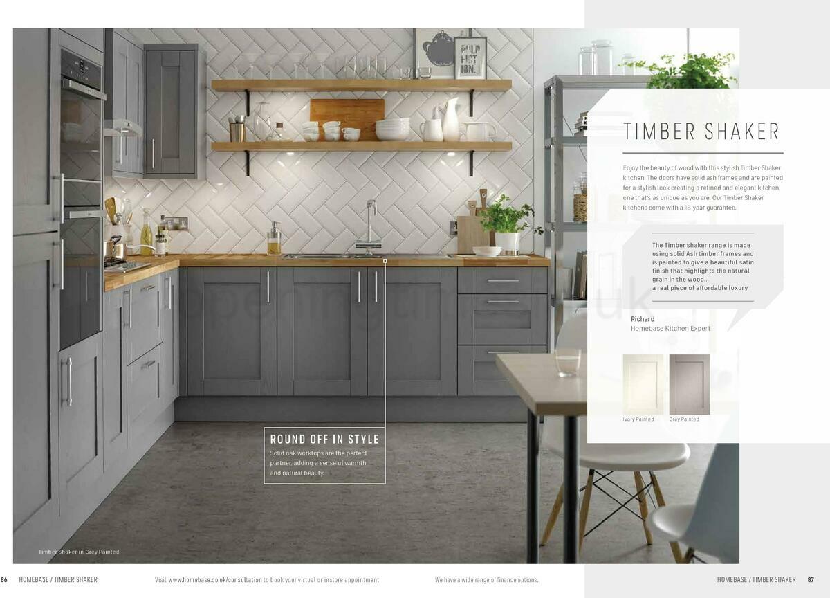 Homebase Kitchens by Homebase Offers from 1 December