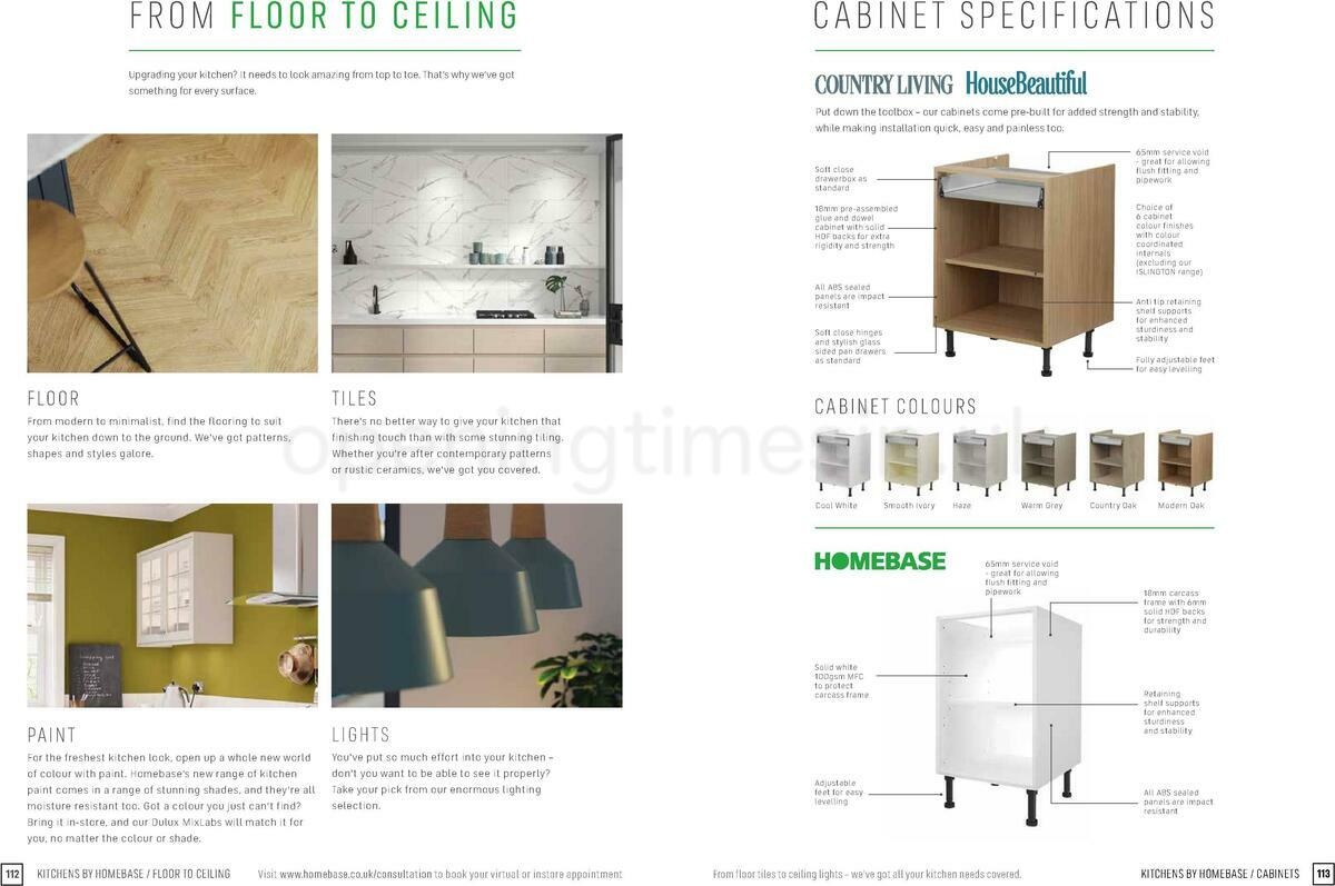 Homebase Kitchens by Homebase Offers from 1 December