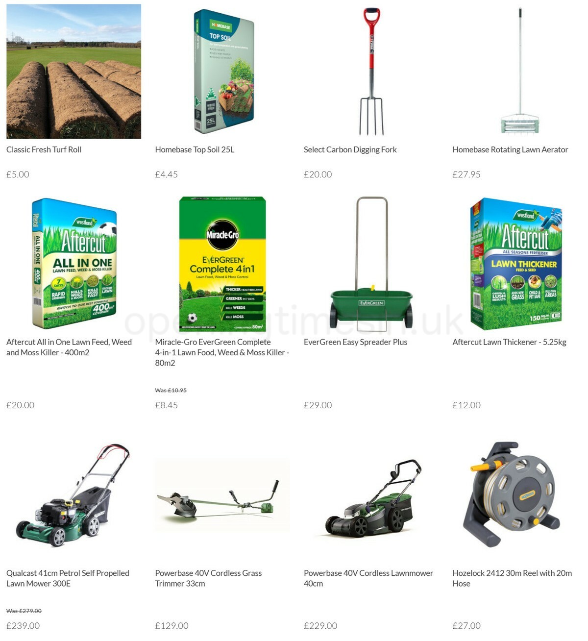 Homebase Offers from 21 April