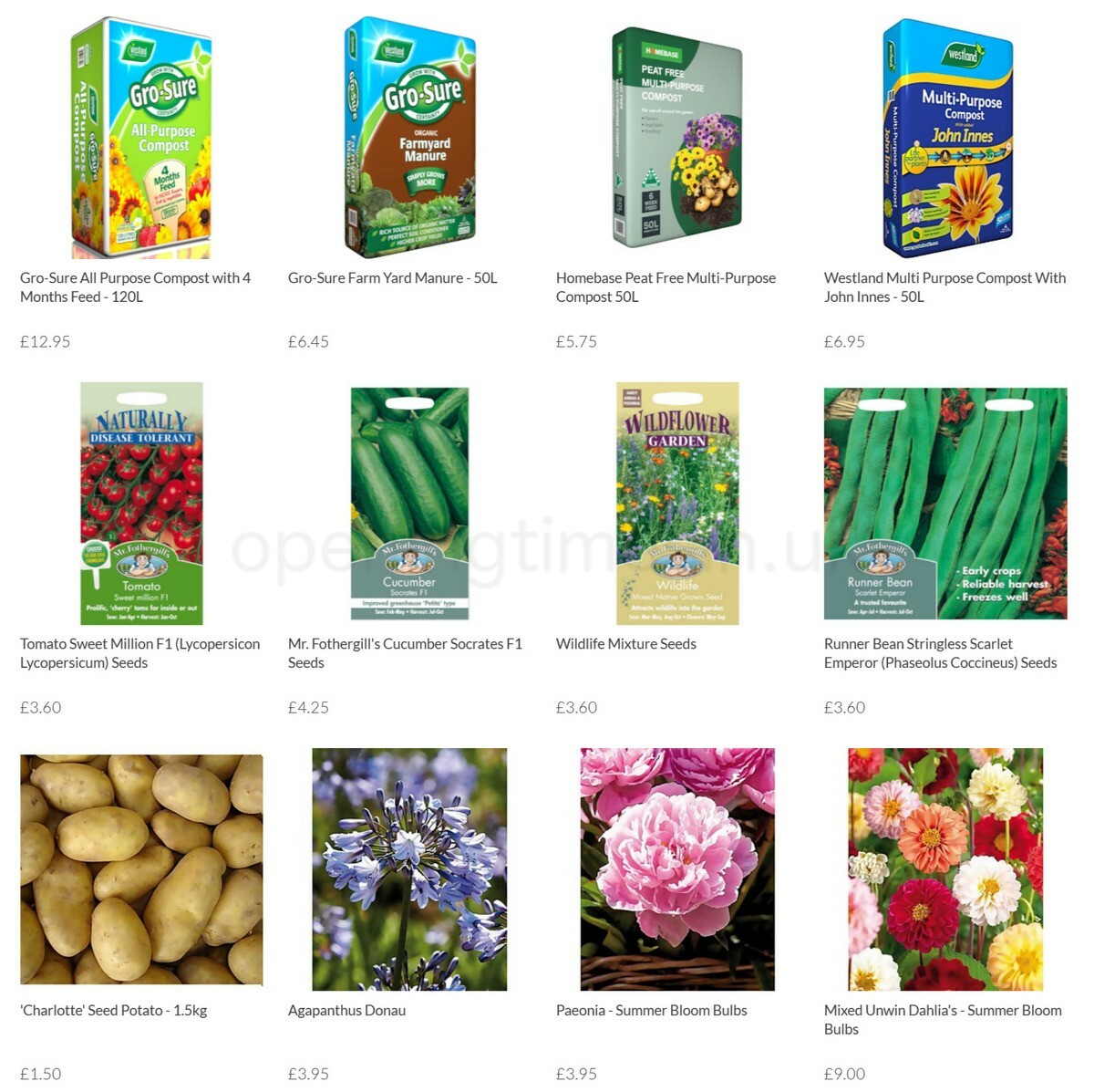 Homebase Offers from 21 April