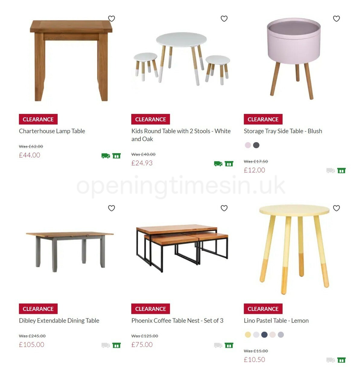 Homebase Offers from 8 April