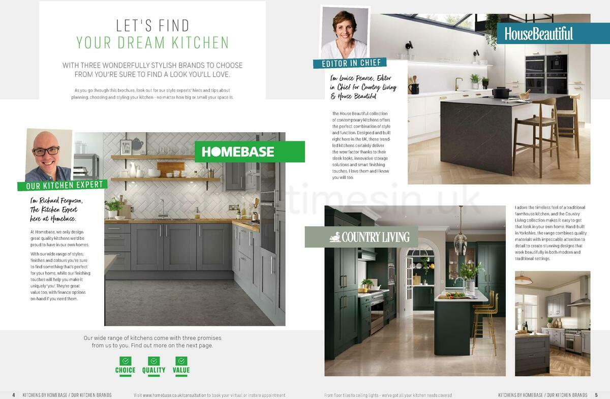 Homebase Kitchens by Homebase Offers from 1 February