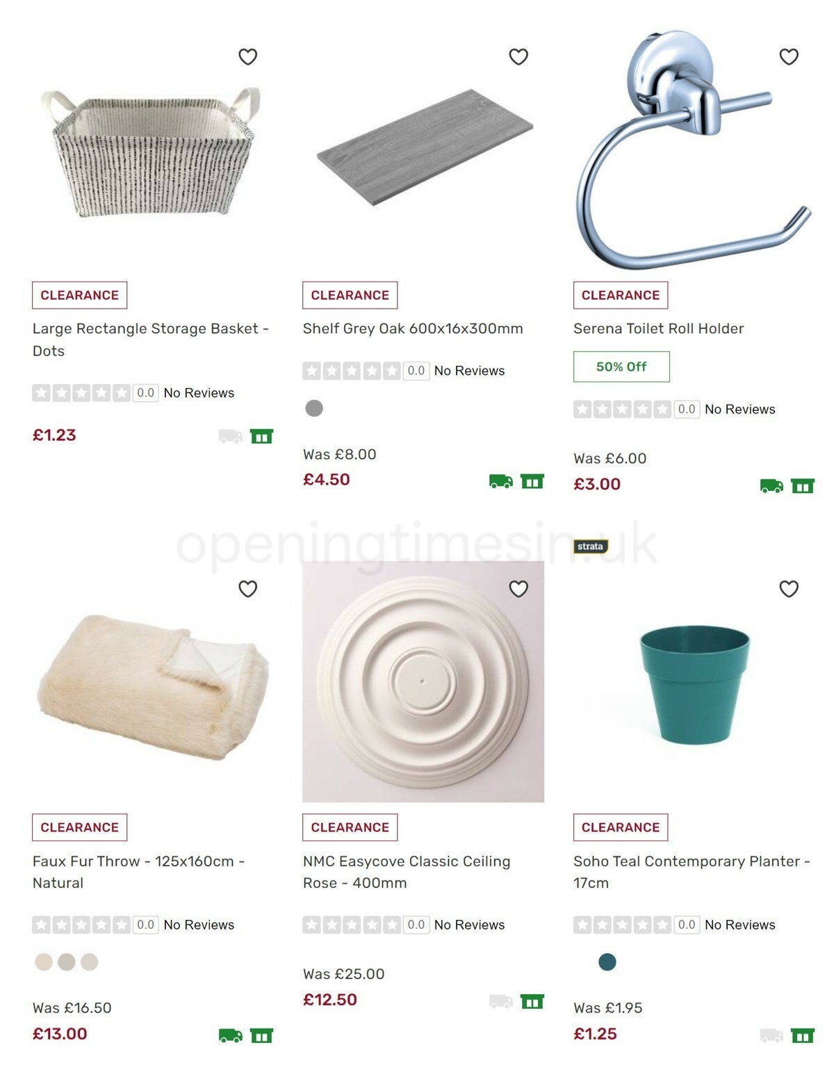 Homebase Offers from 6 October