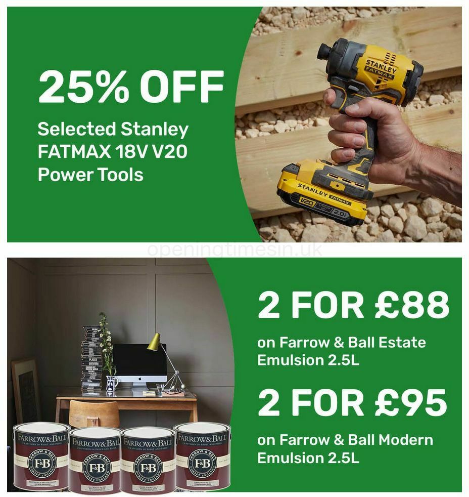Homebase Offers from 7 October