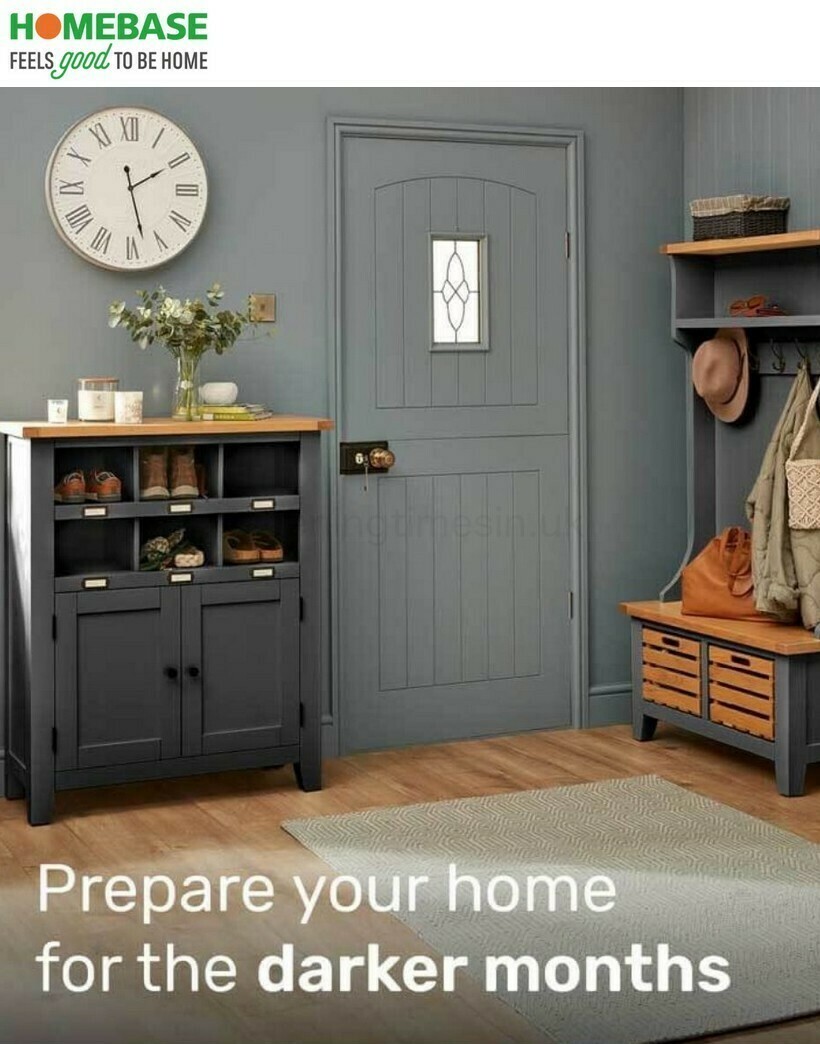 Homebase Offers from 16 October