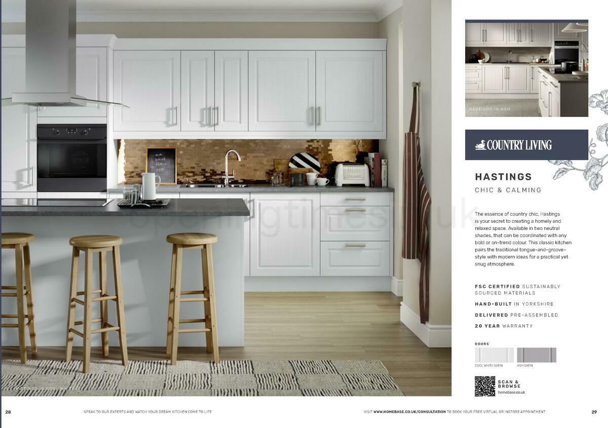 Homebase Kitchen Brochure Offers from 28 November