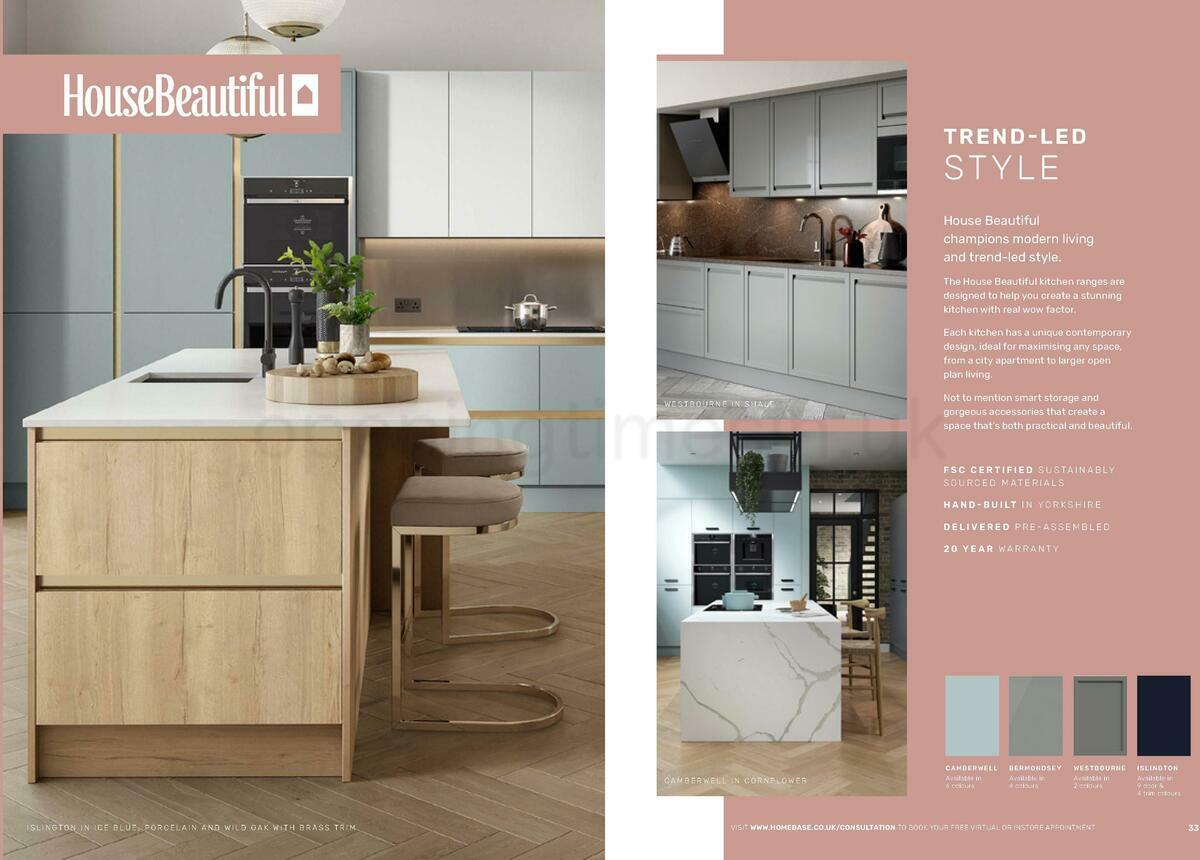 Homebase Kitchen Brochure Offers from 28 November