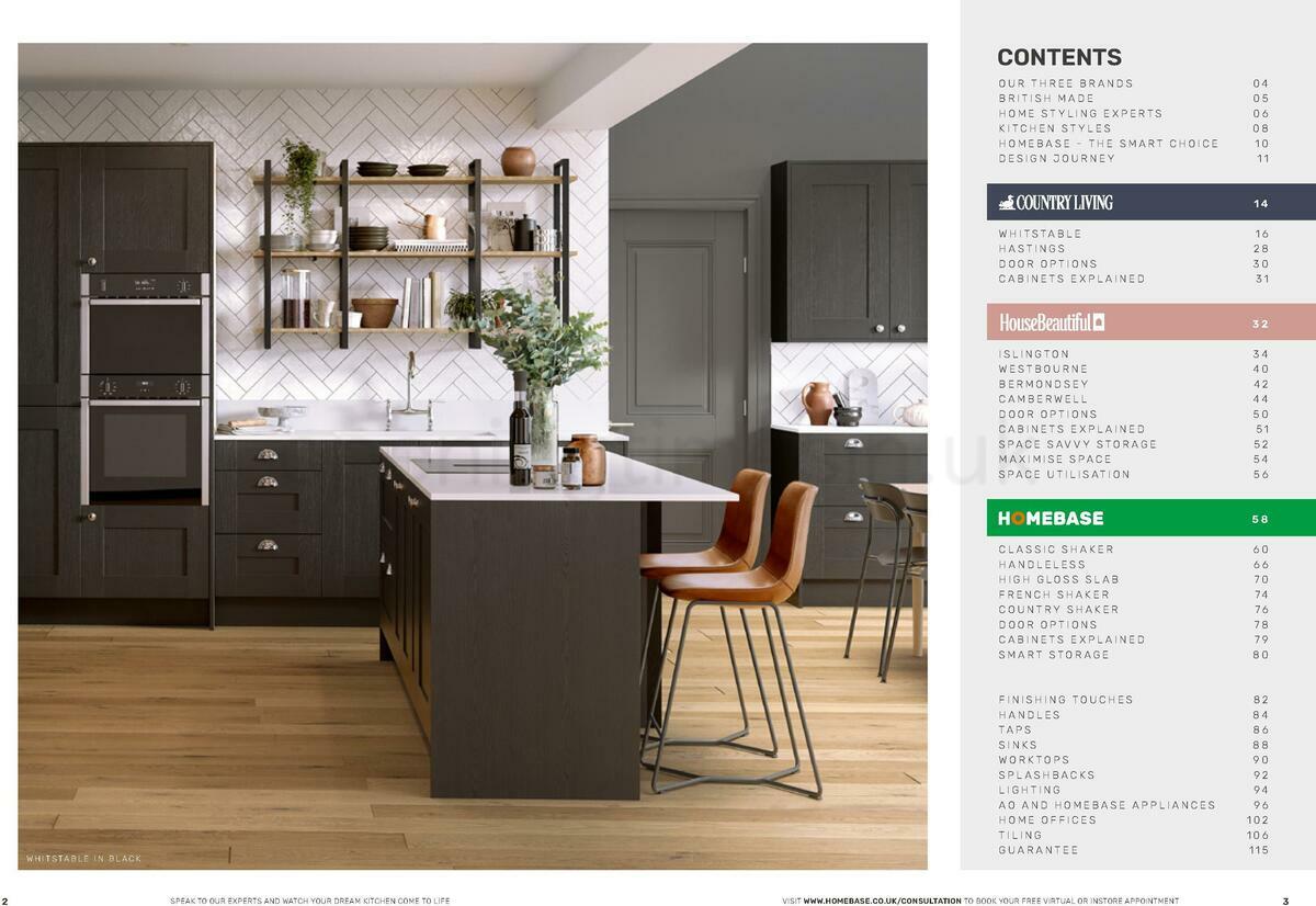 Homebase Kitchen Brochure Offers from 28 November