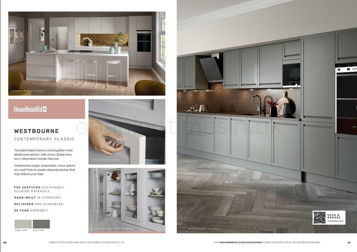 Homebase Kitchen Brochure Offers from 28 November