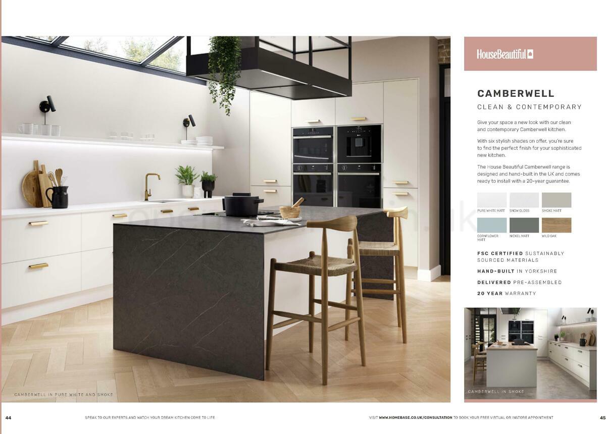 Homebase Kitchen Brochure Offers from 28 November