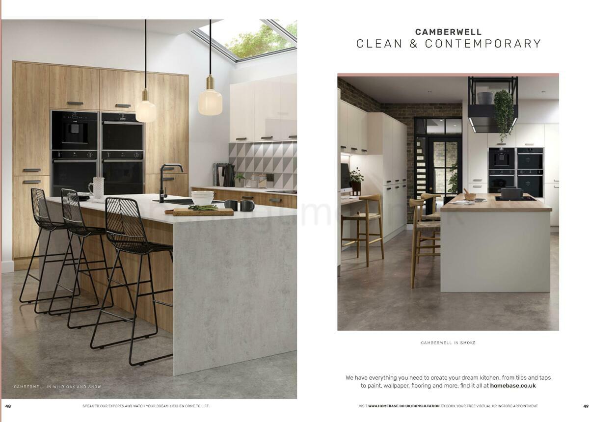 Homebase Kitchen Brochure Offers from 28 November