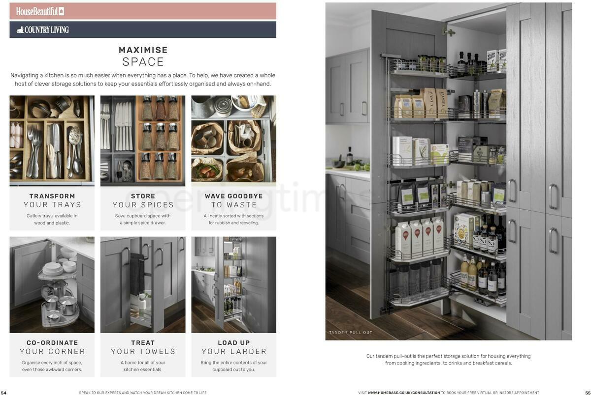 Homebase Kitchen Brochure Offers from 28 November