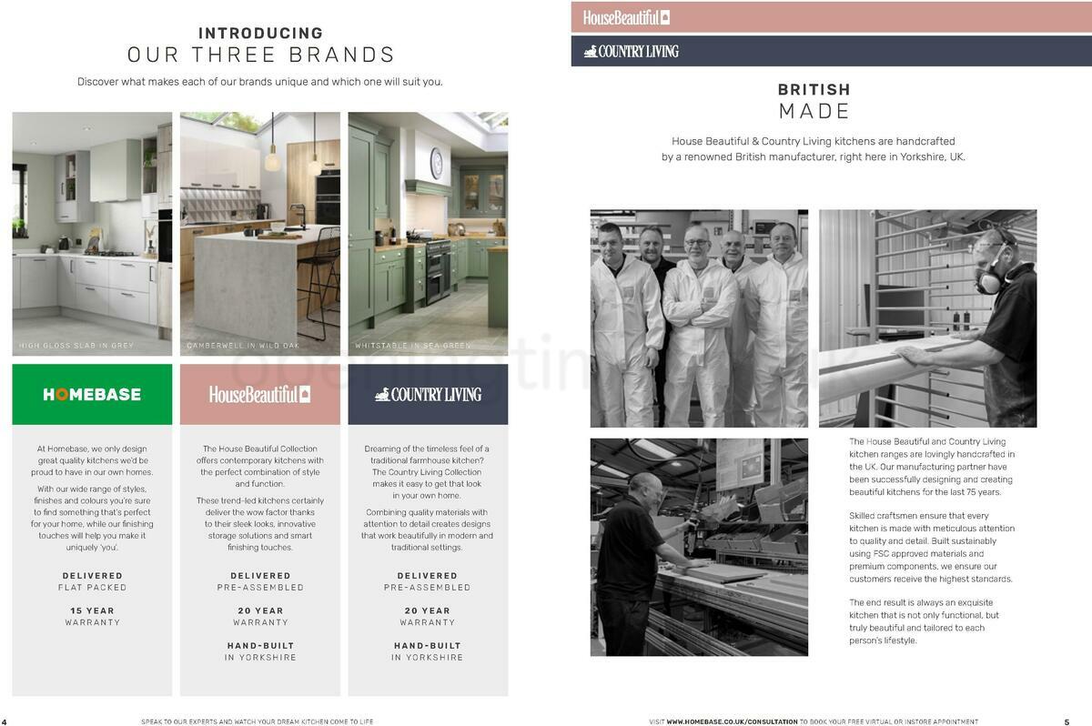 Homebase Kitchen Brochure Offers from 28 November