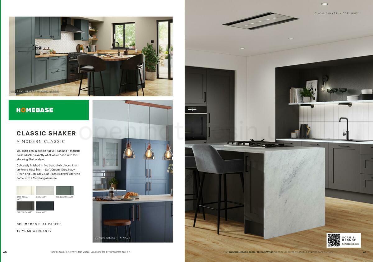 Homebase Kitchen Brochure Offers from 28 November