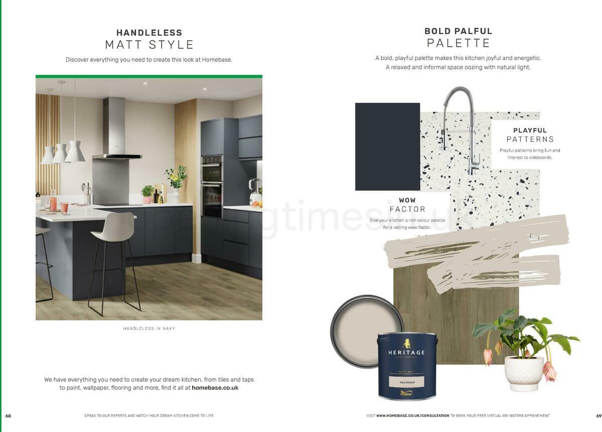 Homebase Kitchen Brochure Offers from 28 November