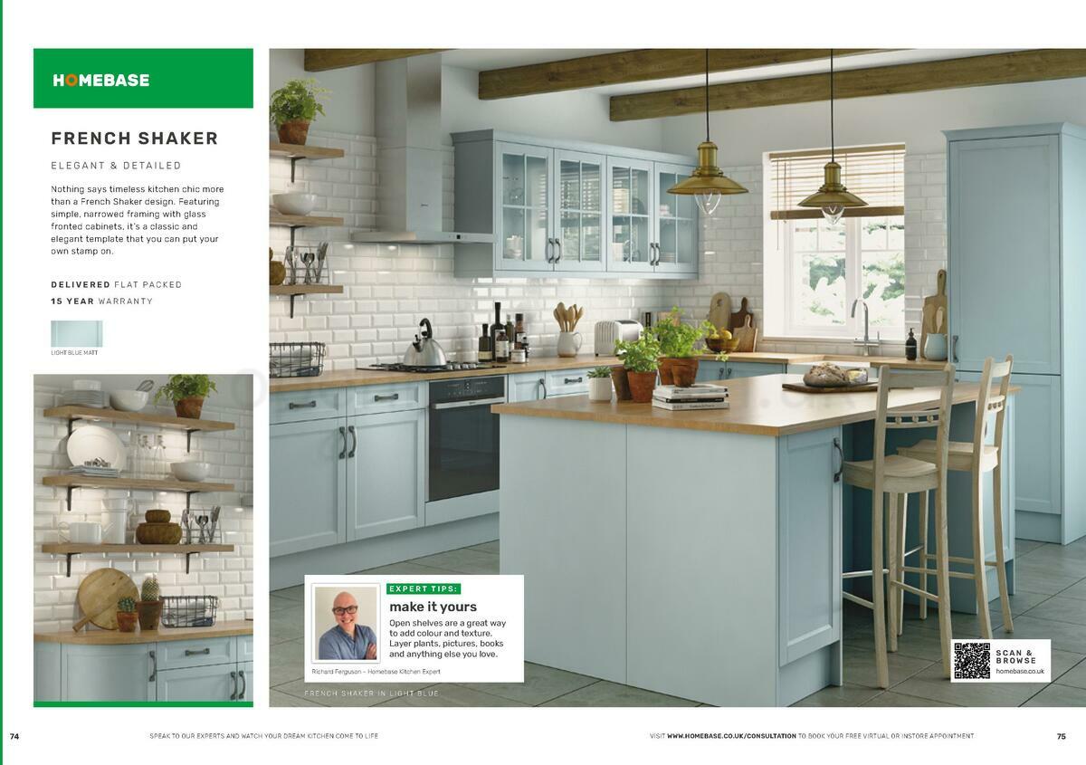 Homebase Kitchen Brochure Offers from 28 November