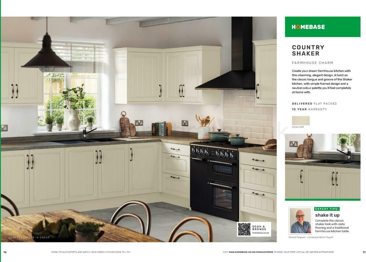 Homebase Kitchen Brochure Offers from 28 November