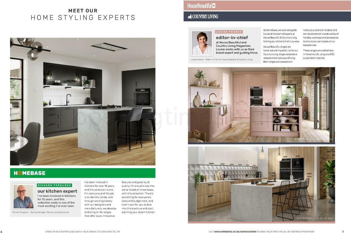 Homebase Kitchen Brochure Offers from 28 November