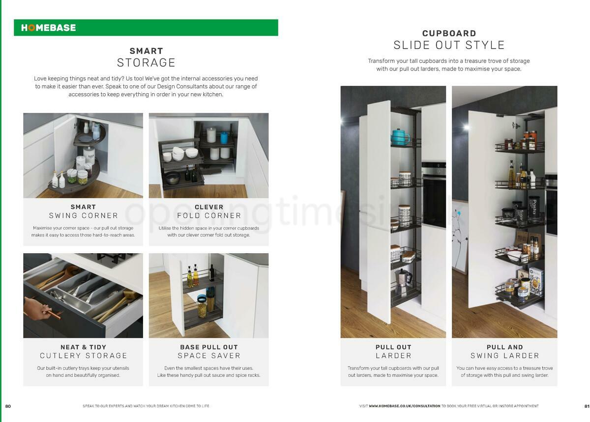 Homebase Kitchen Brochure Offers from 28 November