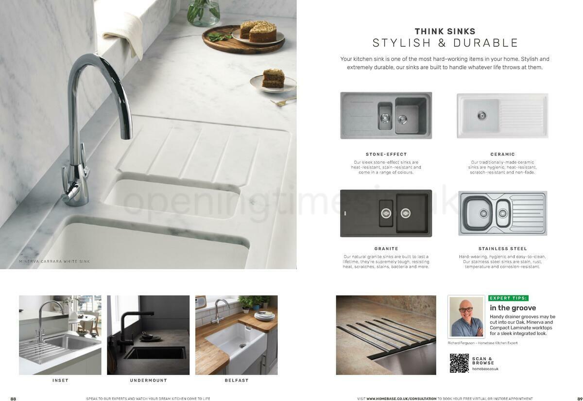 Homebase Kitchen Brochure Offers from 28 November
