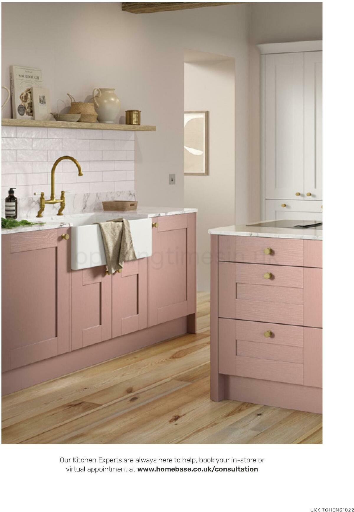 Homebase Kitchen Brochure Offers from 28 November
