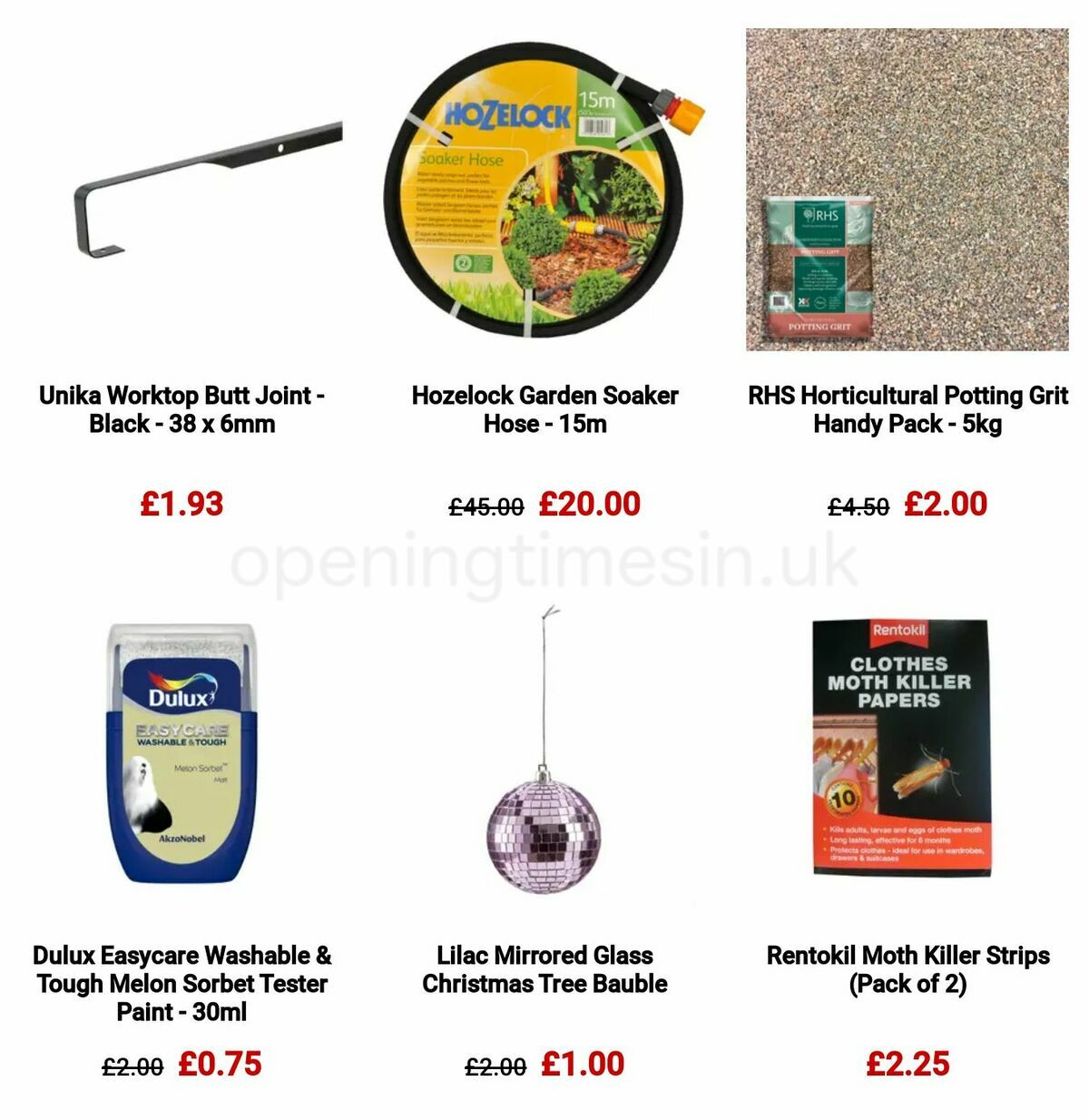 Homebase Offers from 9 March